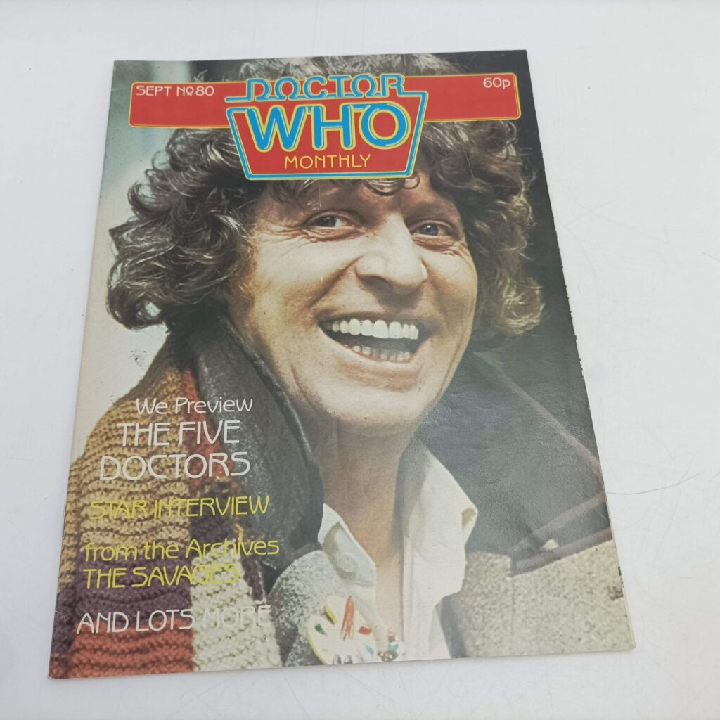UK Doctor Who Monthly #80 September, 1983 [VG] The Five Doctors Preview | Image 1