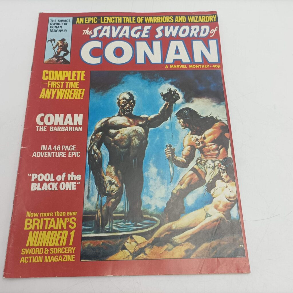 'The Savage Sword of Conan' Monthly Comic #19 May, 1979 [G] Marvel UK Issue | Image 1