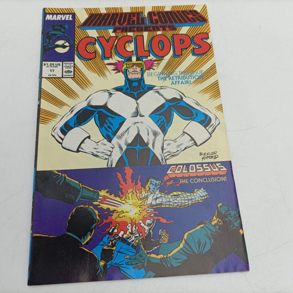 Marvel Comics Presents Cyclops Comic #17 April, 1989 [G+] X-Men | Black Panther | Image 1