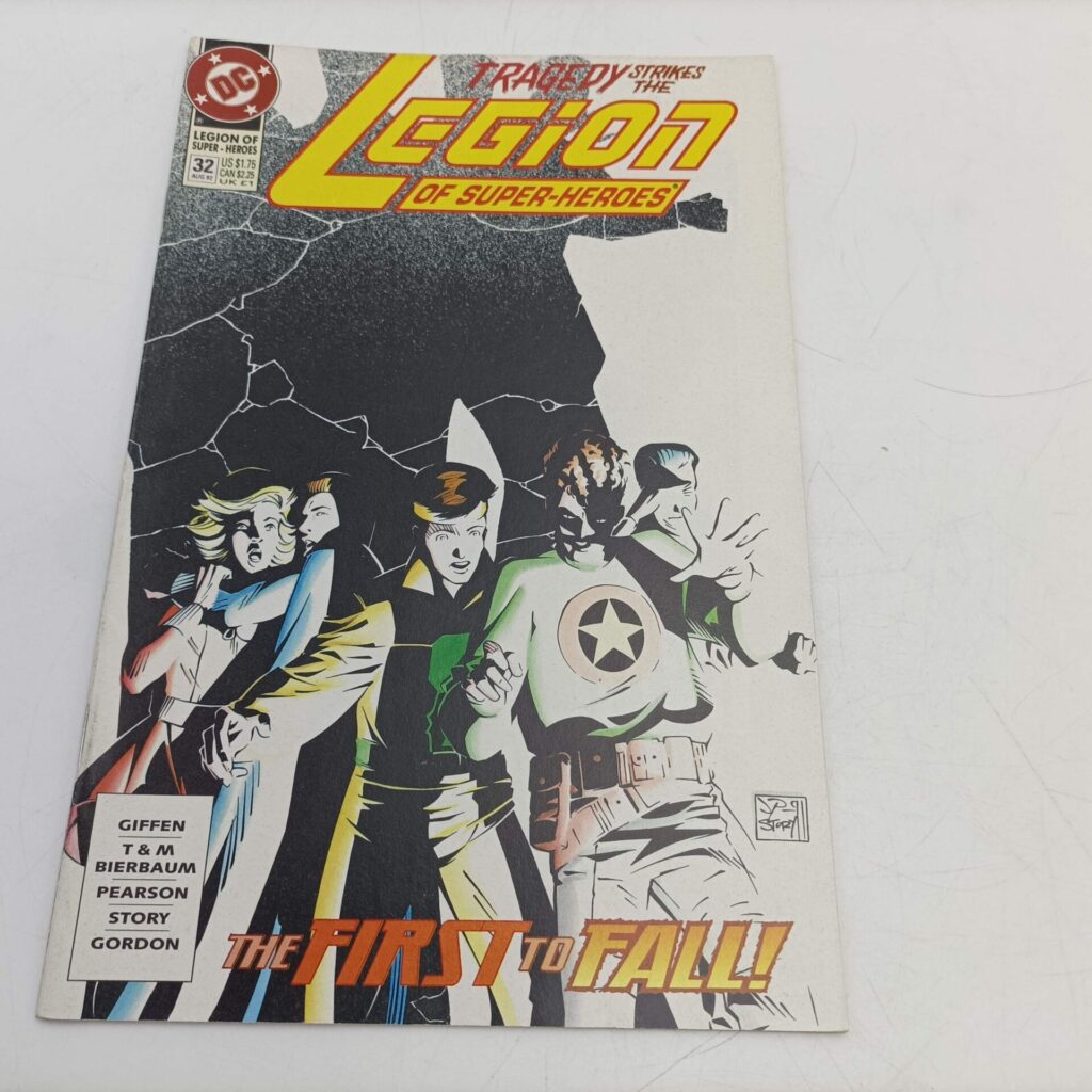 Legion of Super-Heroes Comic #32 August, 1992 [Ex] DC Comics | The First to Fail | Image 1