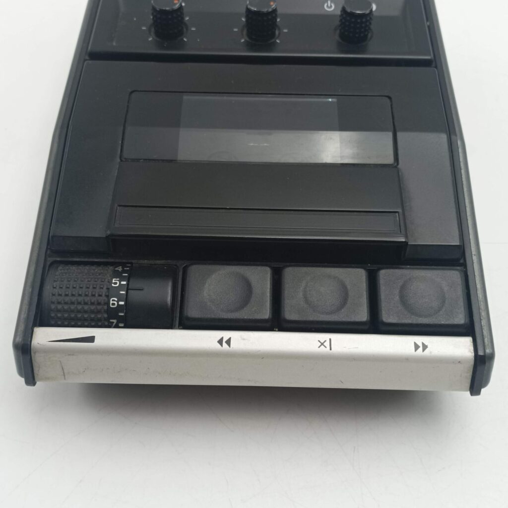 Vintage 1970's Grundig Stenorette 2100 (1977) Mini Cassette Format Recorder [G] | Image 3