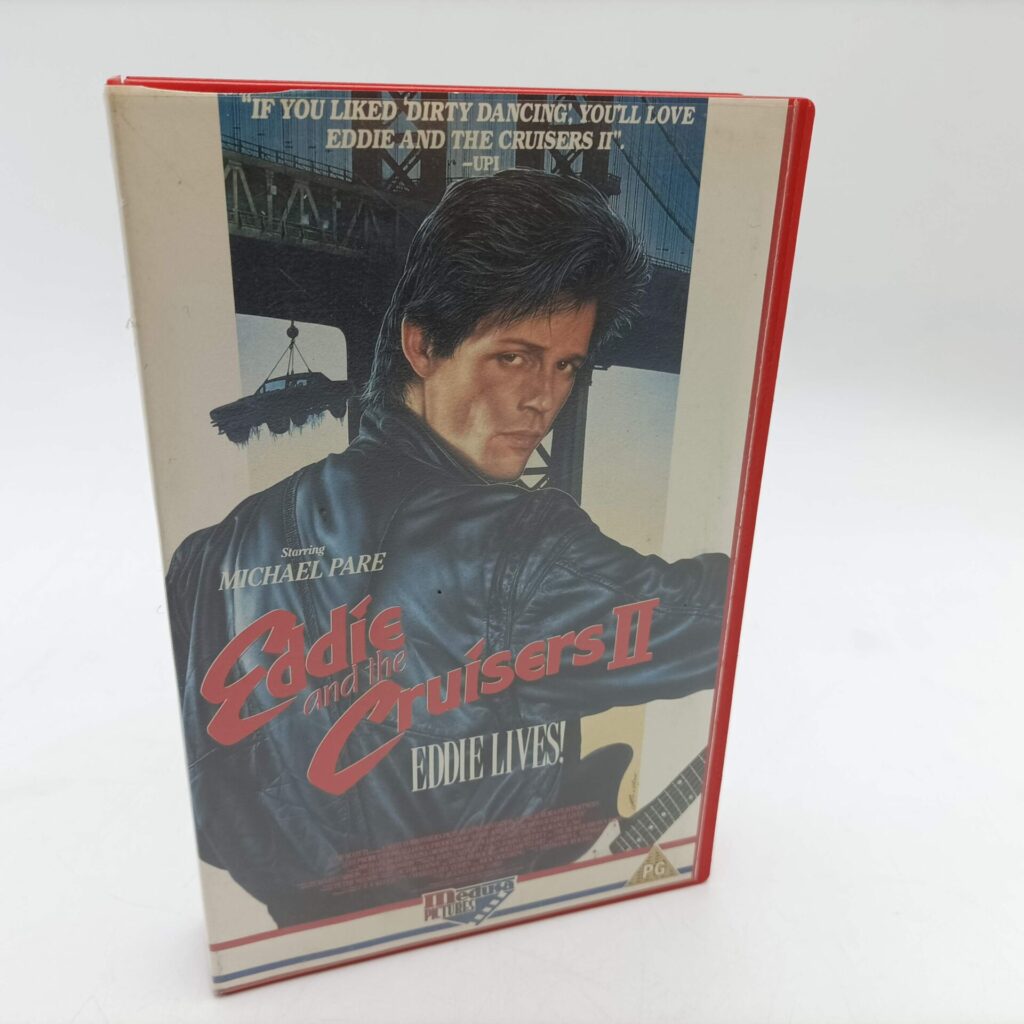 Eddie and the Cruisers II Eddie Lives! (1990) Big Box VHS Video [G] Medusa Pictures | Image 1