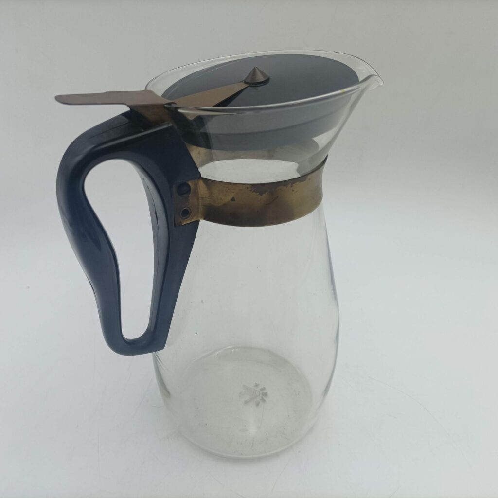 Vintage 1960's Pyrex Glass Coffee Jug 9