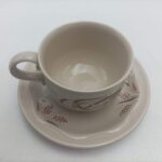 Vintage 1980's Poole Pottery 'Kismet' Pattern Cup & Saucer [Ex] England | Image 2