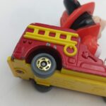 Vintage Walt Disney TOMY PD-2 Mickey Mouse Fire Truck [G+] Made in Japan | Image 5