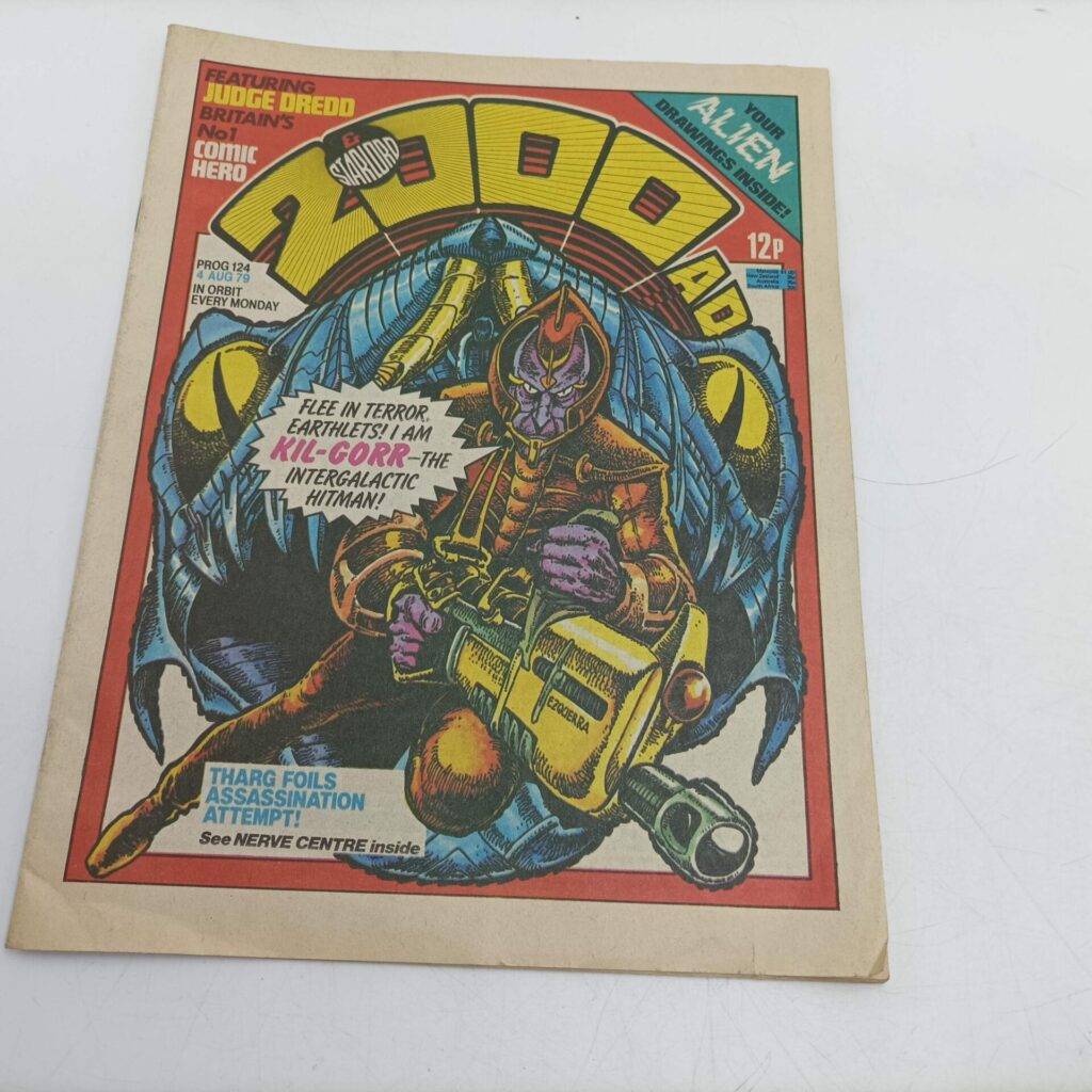 2000AD and Starlord Comic Prog 124 4th August 1979 [G+] Kil-Gor | Judge Dredd | Image 1