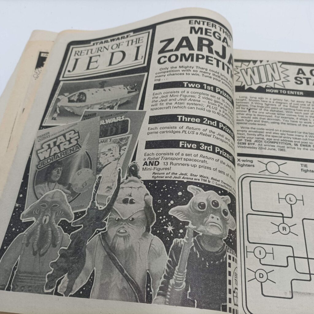 2000AD Comic Prog 320 June 11th, 1983 [G] Star Wars: Return of the Jedi Cover | Image 6
