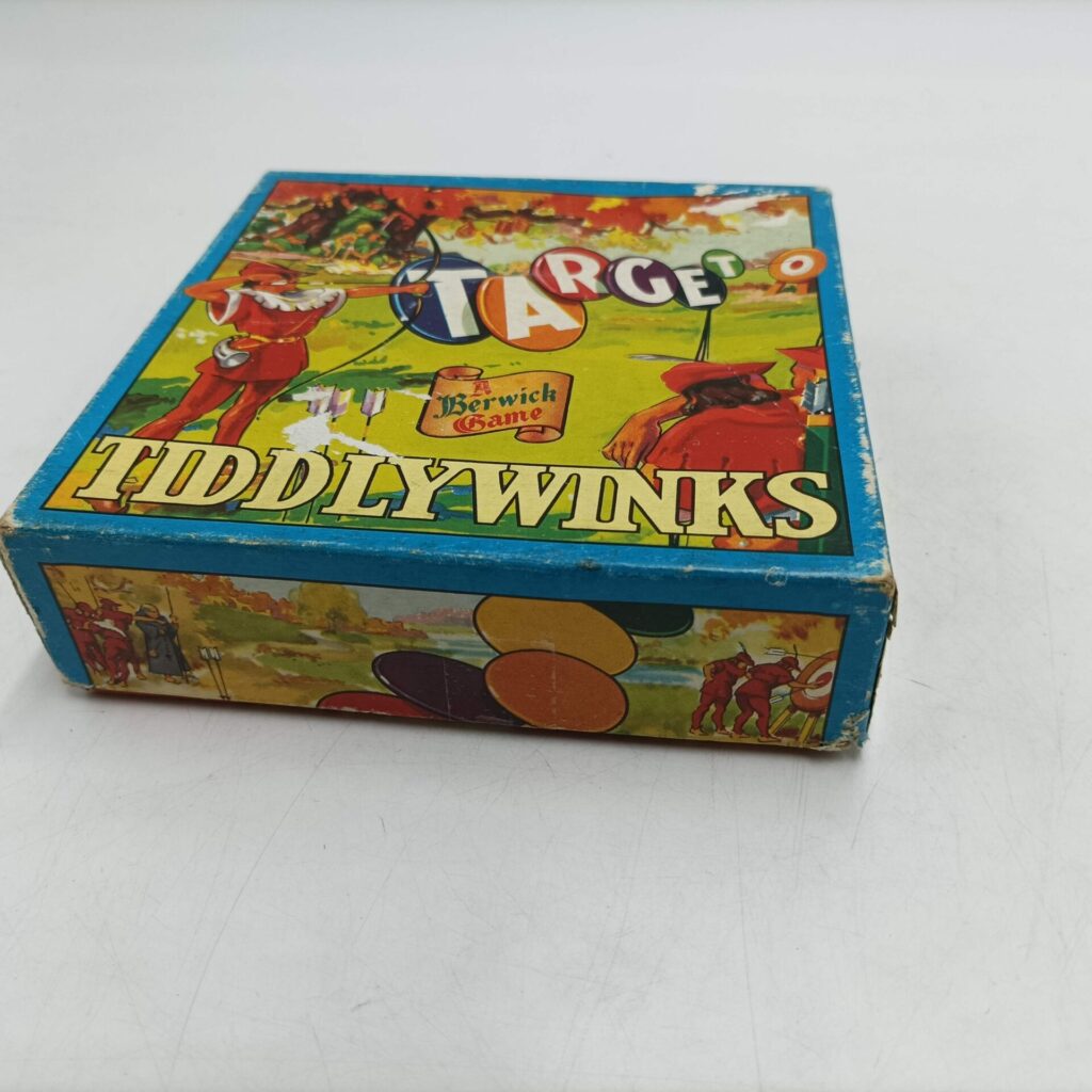 UK Vintage 1960s Target TIDDLYWINKS A Berwick Game [G+] Box Wear | Image 2