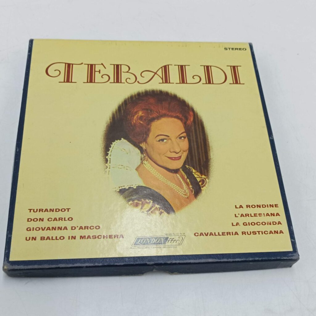 Renata Tebaldi Operatic Recital (1965) Reel to Reel Tape [G+] 7½ IPS  LOL 90093 | Image 1