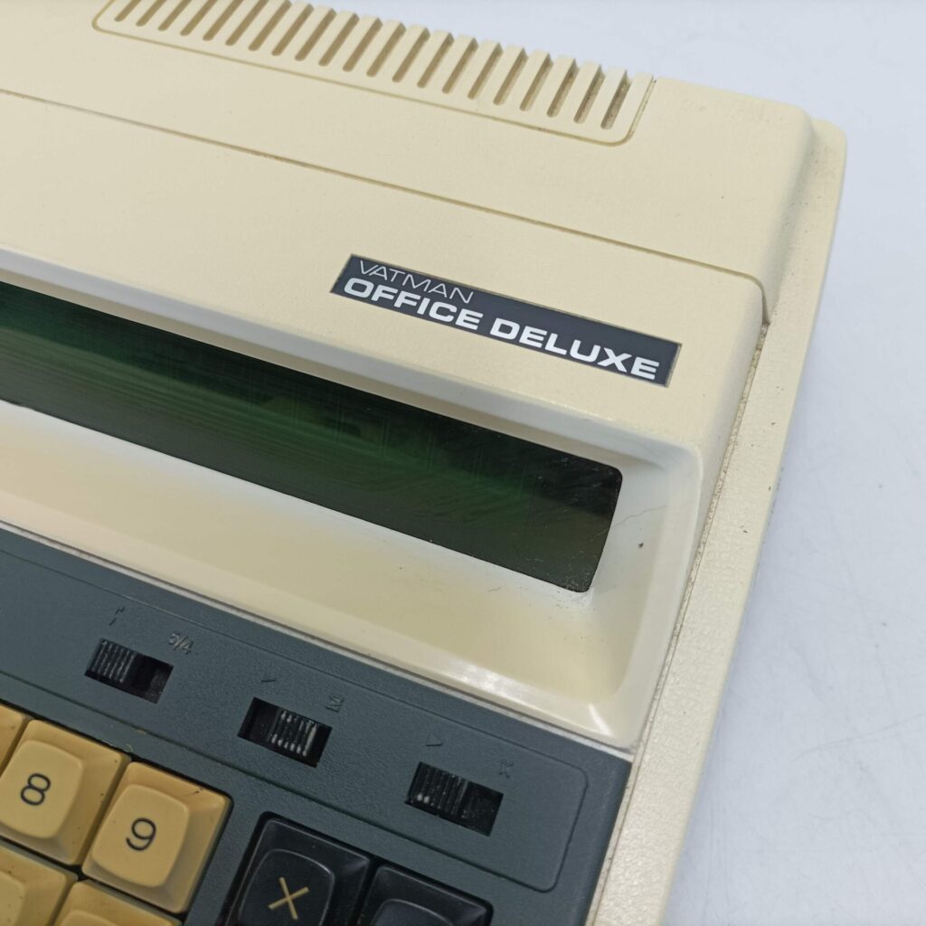 Vintage 1970s Decimo VATMAN Office Deluxe Calculator (1977) Working | Japan | Image 2
