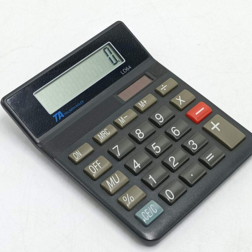 Vintage TA Triumph Adler LD64 Electronic Calculator [G+] Working | Image 1