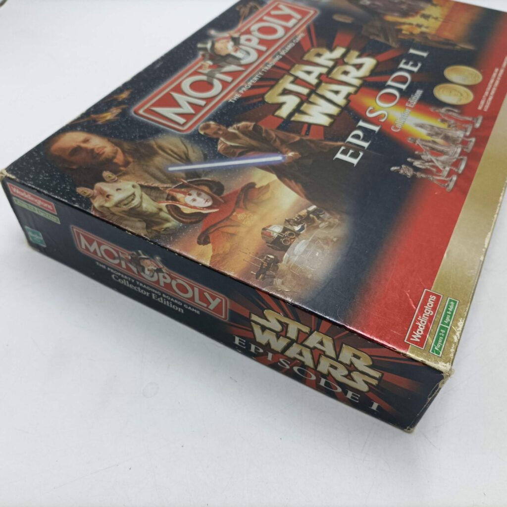 Monopoly: Star Wars Episode I Collectors Edition (1999) Hasbro [G] Coins Included | Image 2