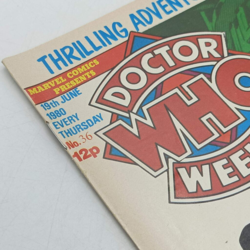 Doctor Who Weekly Comic #36 June 19th, 1980 [G+] The Time Witch | UNIT | Image 2