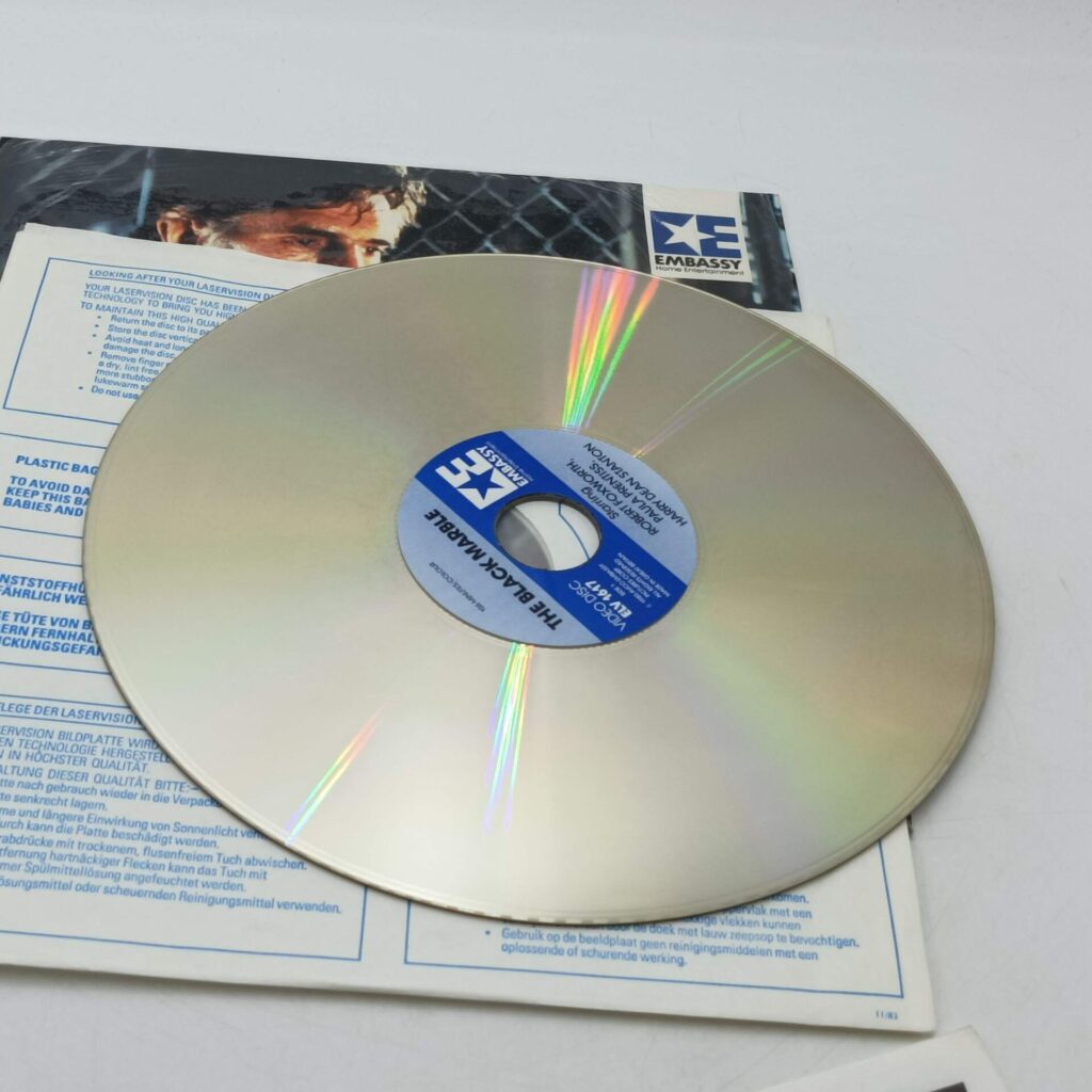 The Black Marble (1980) Pre-Cert Laserdisc [G+] Embassy| CLV-LP PAL | Image 4