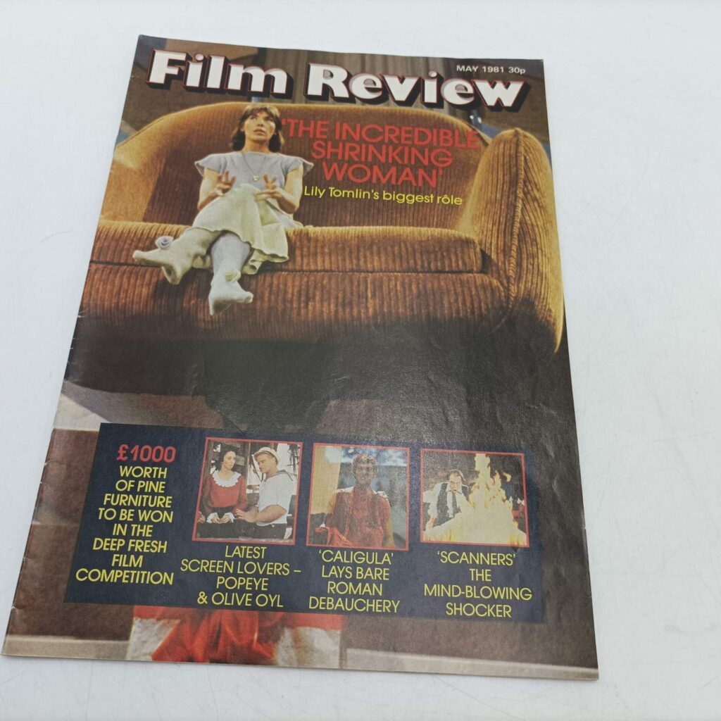 Film Review Magazine May 1981 [Ex] The Incredible Shrinking Woman | Scanners | Popeye | Image 1