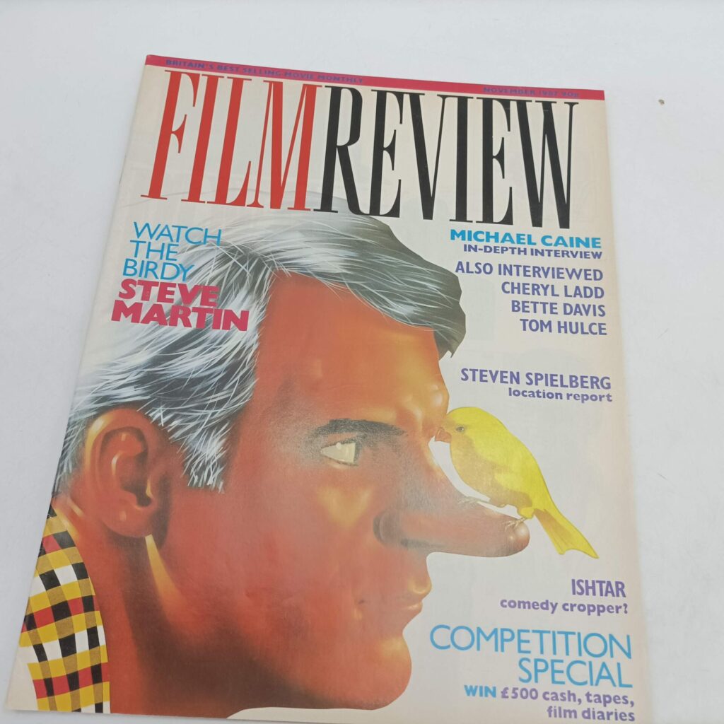 Film Review Magazine Nov. 1987 [Ex] Steve Martin Cover | Steven Spielberg Location | Image 1