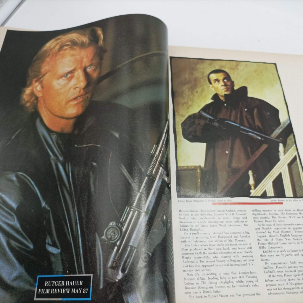 Film Review Magazine May, 1987 [Ex] Kim Basinger Cover | Matt Dillon Article | Image 4