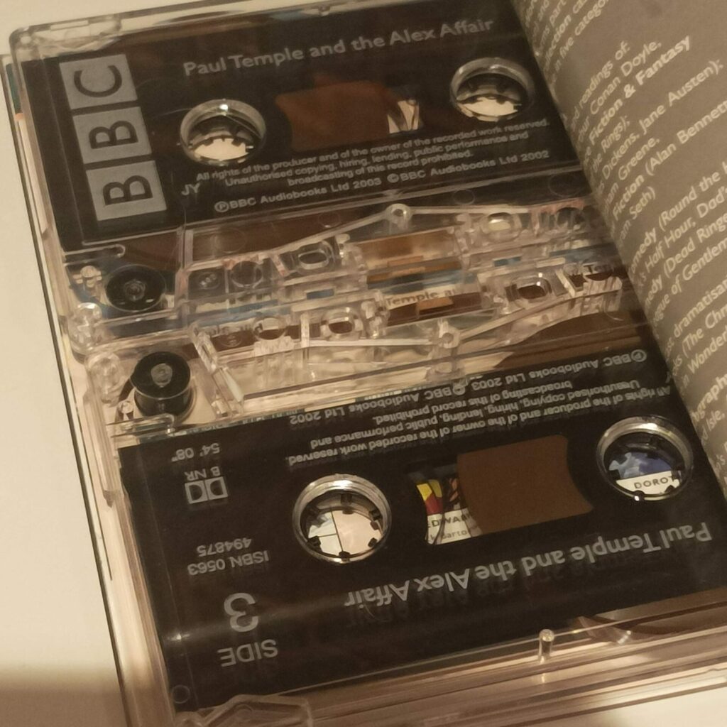 'Paul Temple and the Alex Affair' Audiobook (2003) Double Cassette [G+] BBC Radio | Image 5