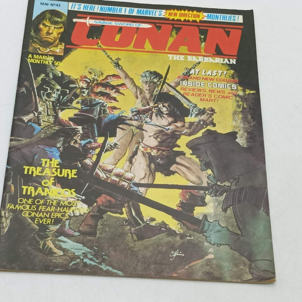 'The Savage Sword of Conan' Monthly Comic #42 May, 1981 [G] Marvel UK Issue | Image 1