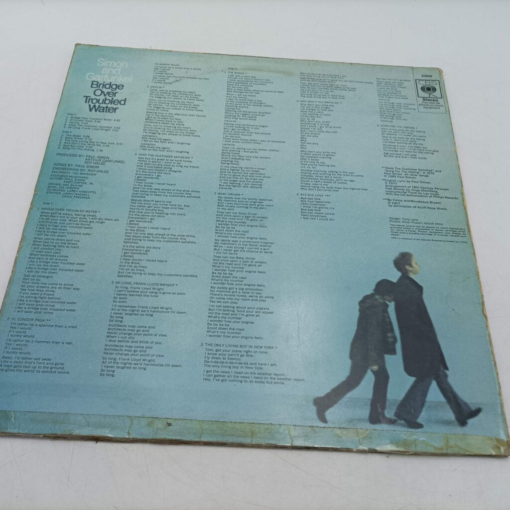 Simon and Garfunkel - Bridge Over Troubled Water LP (1970) 12
