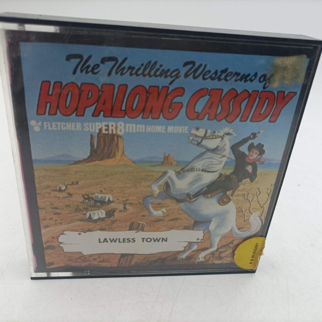 Hopalong Cassidy - Lawless Town  [G] B&W / Silent Super8 Film [G] 200ft | Fletcher Films | Image 1
