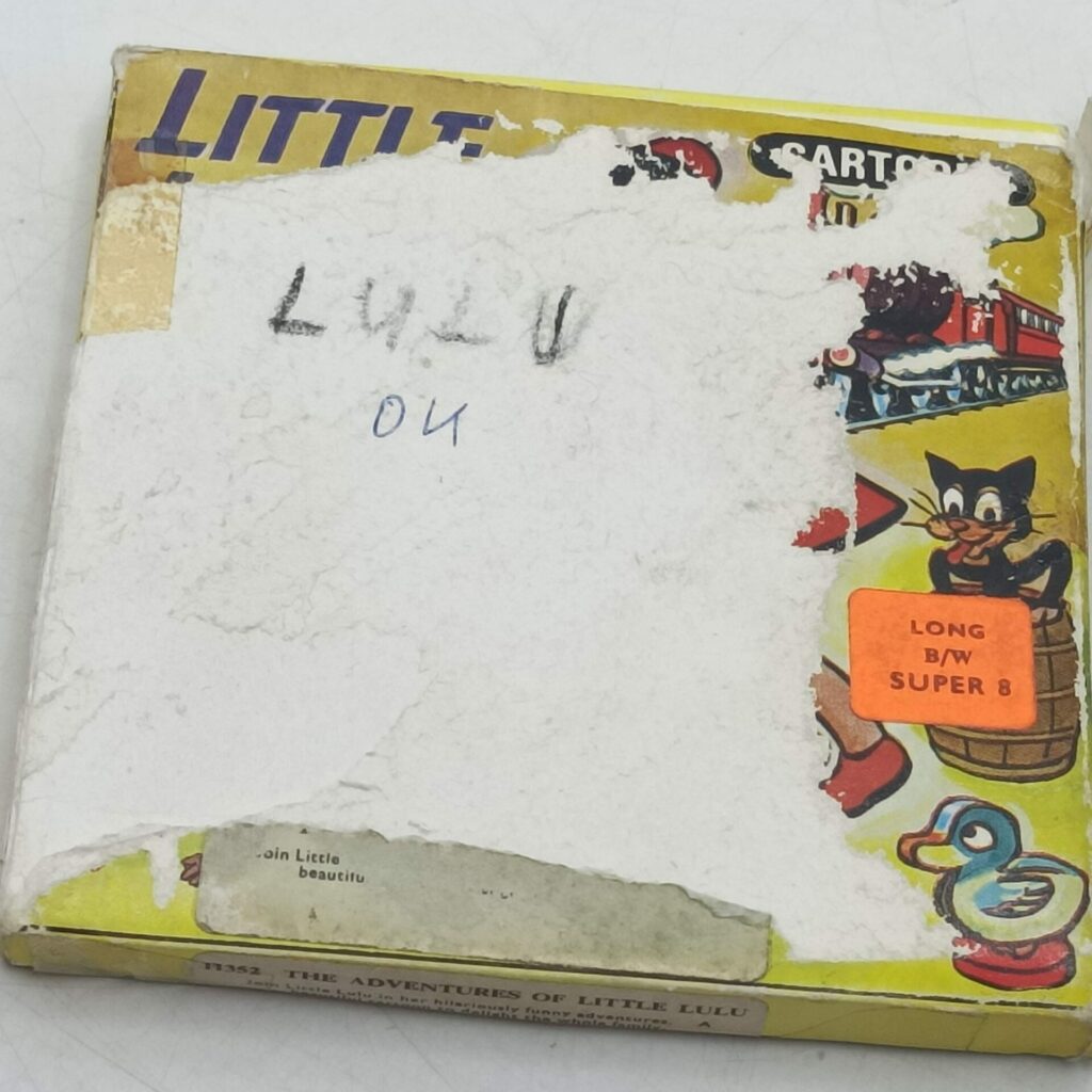 The Adventures of Little Lulu Cartoon  [G] B&W Super8 Film [G] 200ft [V.Poor Box] | Image 3