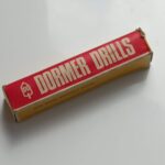 Box of 5 Vintage Dormer Drills 3/16