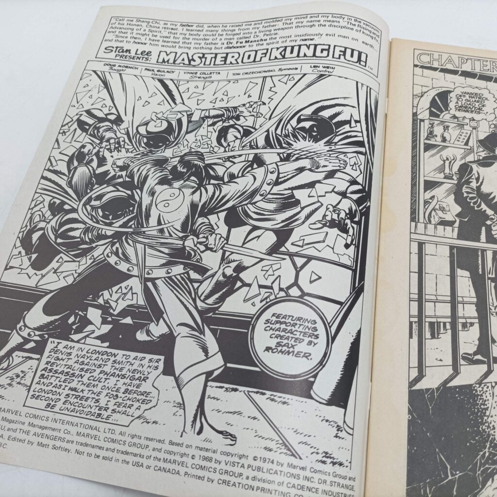 Marvel UK The Avengers Comic #87 May 17th 1975 [Ex] Sub-Mariner | Dr. Strange | Image 2
