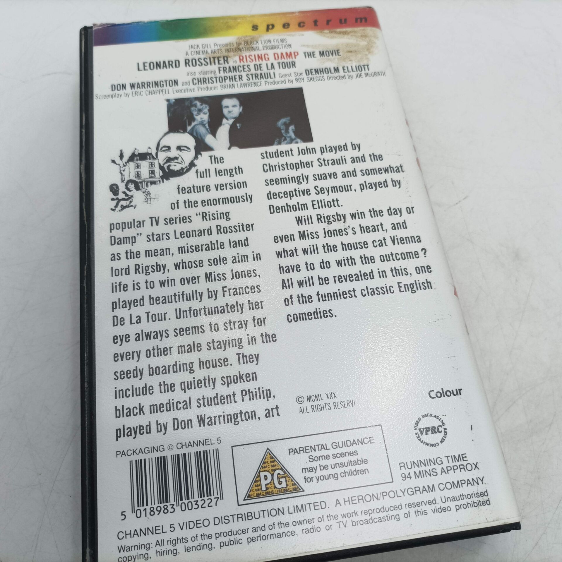 Rising Damp The Movie (1980) VHS Video [G+] Spectrum / Channel 5 [G]