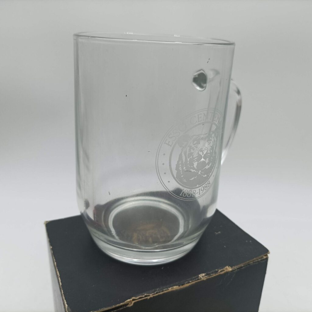 Vintage 1980's Boxed ESSO Centenary Tankard (1988) Pint Glass [G+] | Image 3