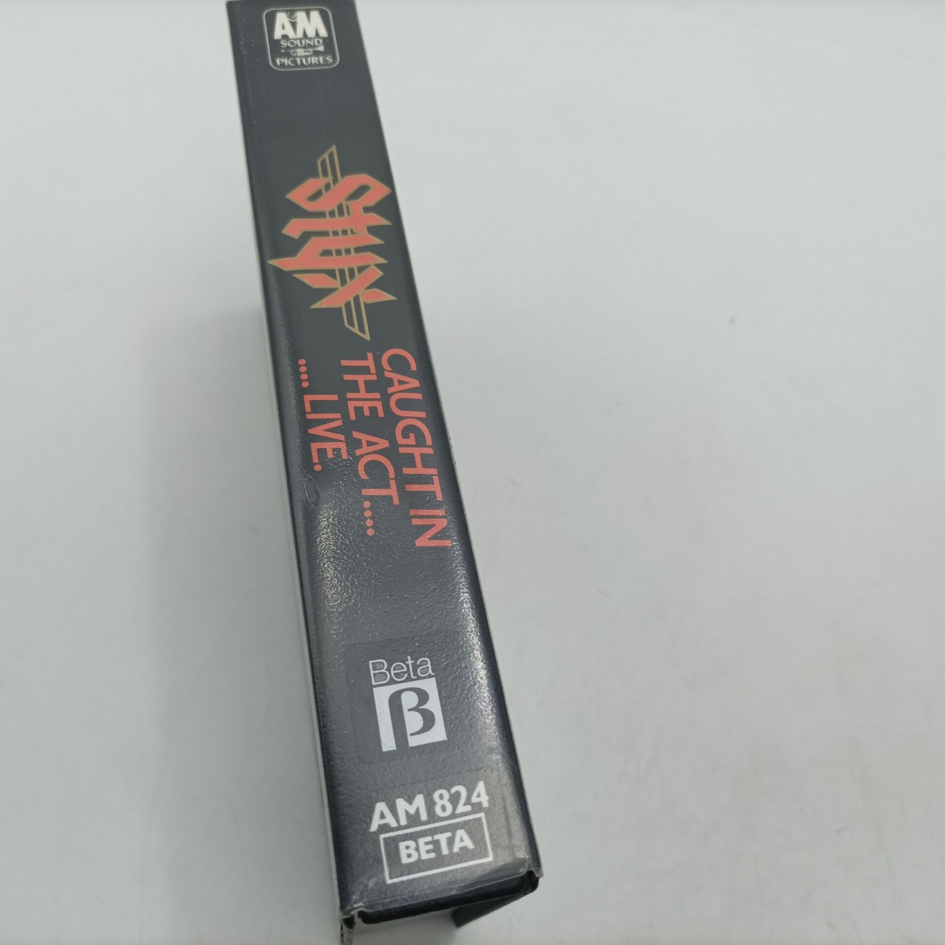 Styx – Caught in the Act Live (1984) Betamax Video [G+] UK PAL