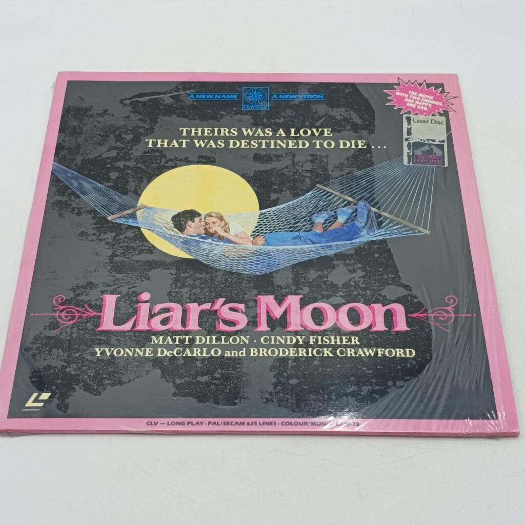 Liar's Moon (1983) Pre-Cert Laserdisc [G+] Odyssey Video | CLV LP - Matt Dillon | Image 1
