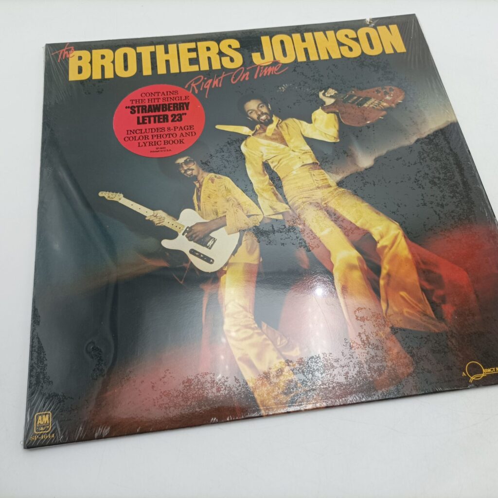 Brothers  Johnson - Right On Time LP (1977) Terre Haute [G+] A&M Records SP-4644 | Image 1
