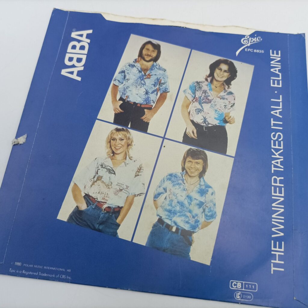 ABBA: The Winner Takes It All (1980) Vinyl 7