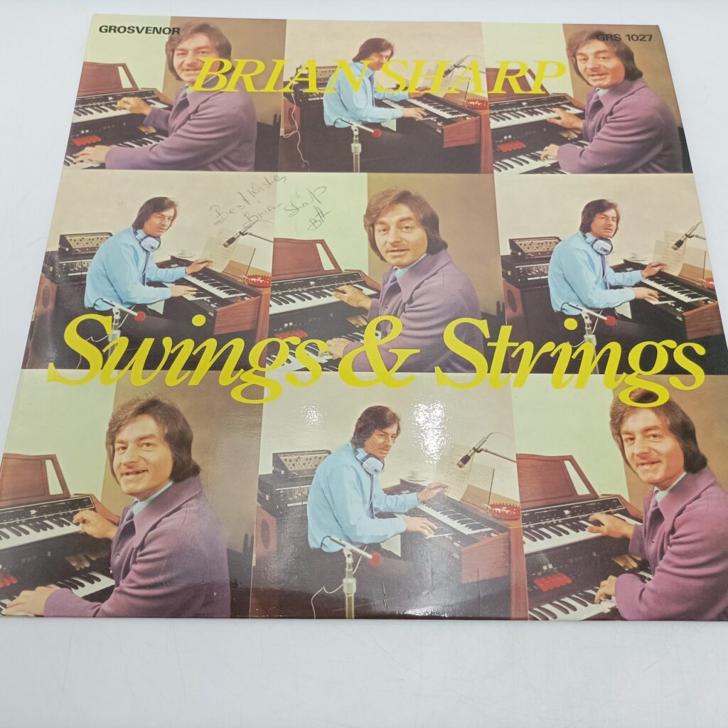 Brian Sharp - Swings and Strings (1974) Signed Vinyl [Ex] Grosvenor GRS 1027 | Image 1