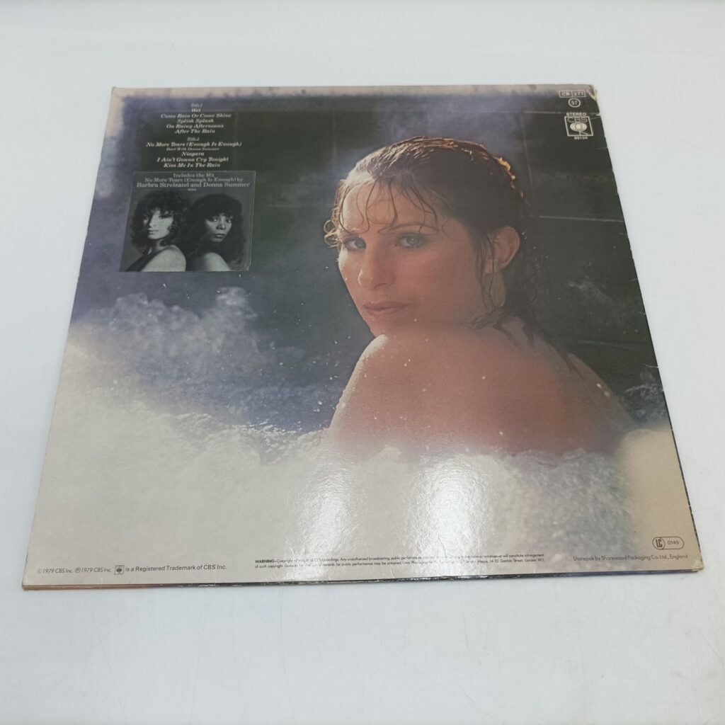 Barbara Streisand - Wet [VG+] 12