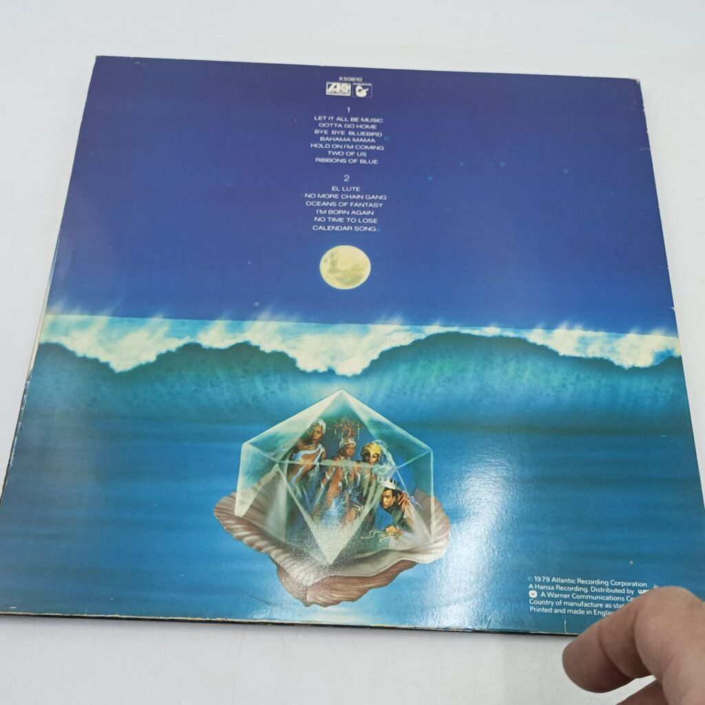 Boney M - Oceans of Fantasy LP (1979) Fold Out Poster [Ex] Atlantic 50610 | Image 3