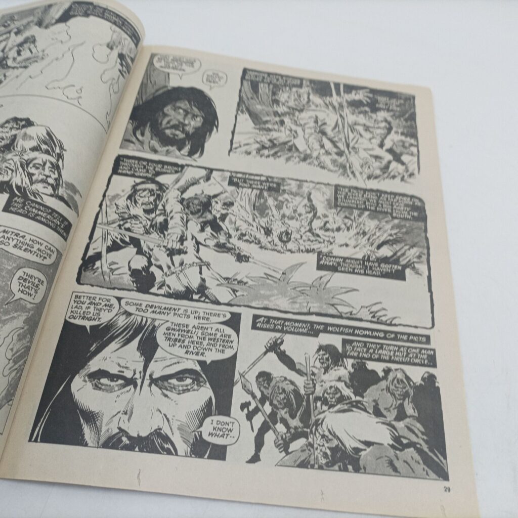 The Savage Sword of Conan Monthly Comic #25 Nov. 1979 [G] Red Sonja. UK Reissue | Image 4