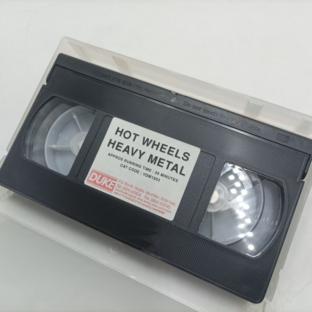 Hot Wheels Heavy Metal (1990) VHS Video [G+] 55 Mins | Custom Cars & Bikes | Image 4