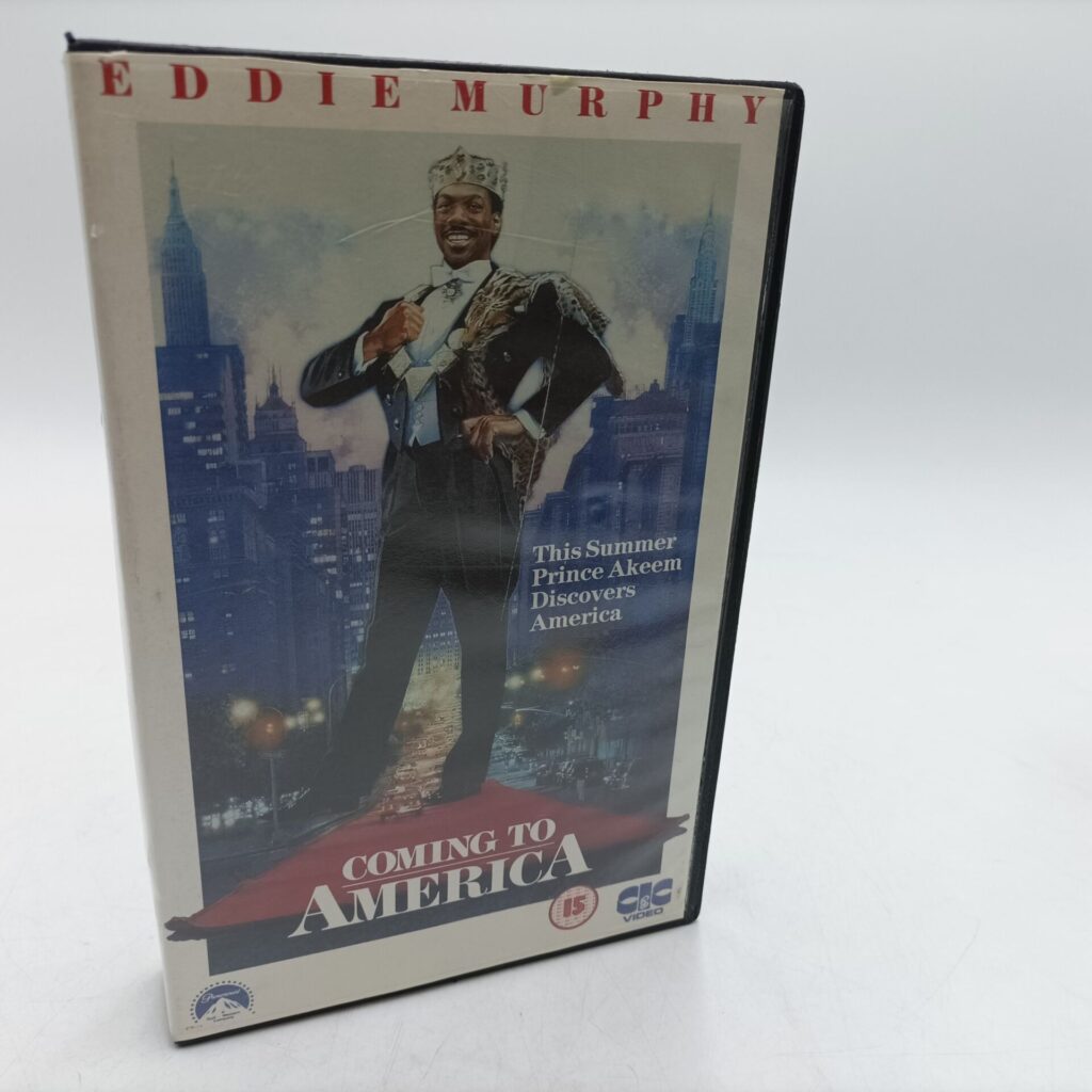 Coming to America (1988) Big Box VHS Video [G+] CIC | Eddie Murphy | Image 1