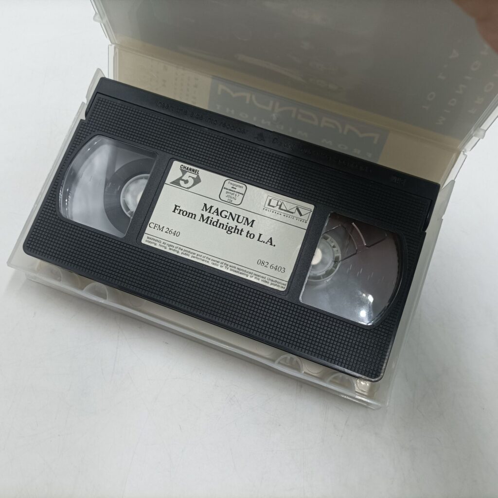 Buster VHS Video (1990) Phil Collins & Julie Walters [G+] Vestron Video | Image 4