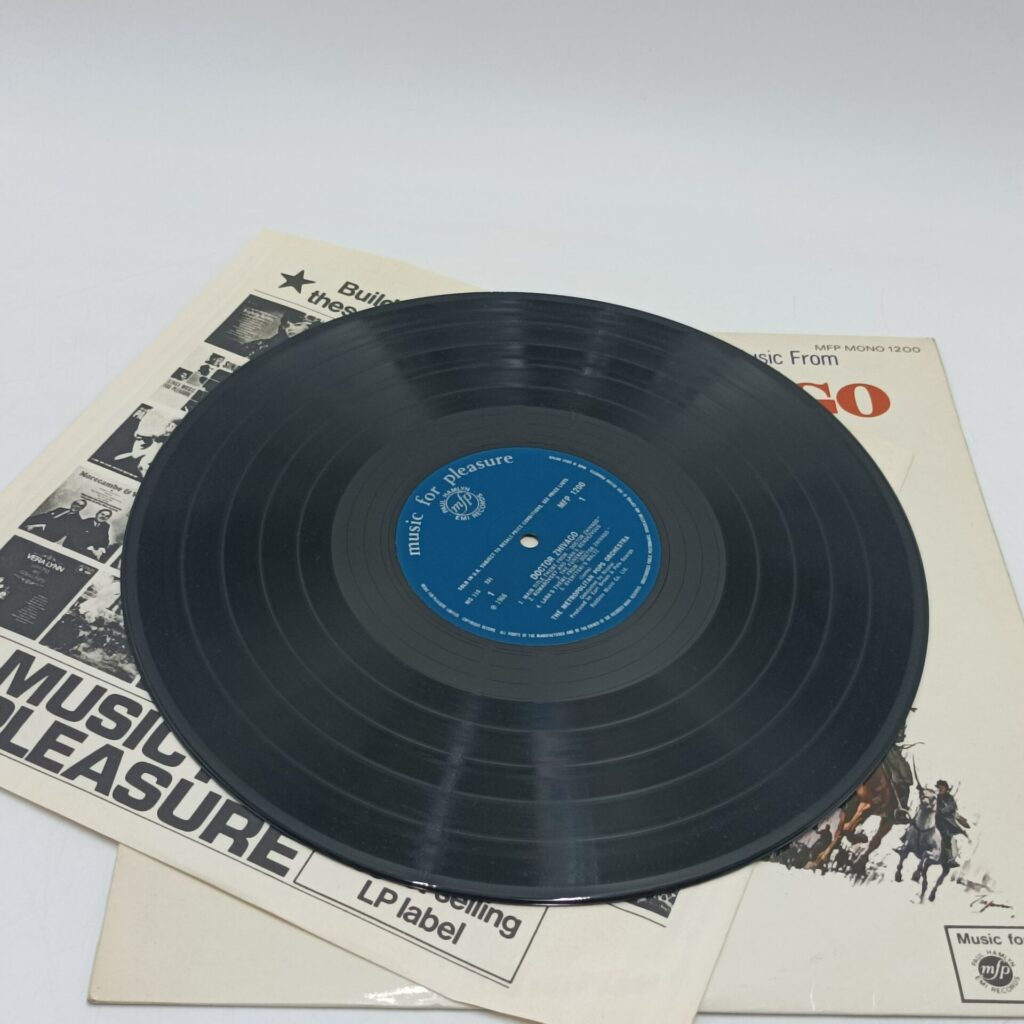 Doctor Zhivago - Maurice Jarre / The Metropolitan Pops Orchestra LP (1966) 12