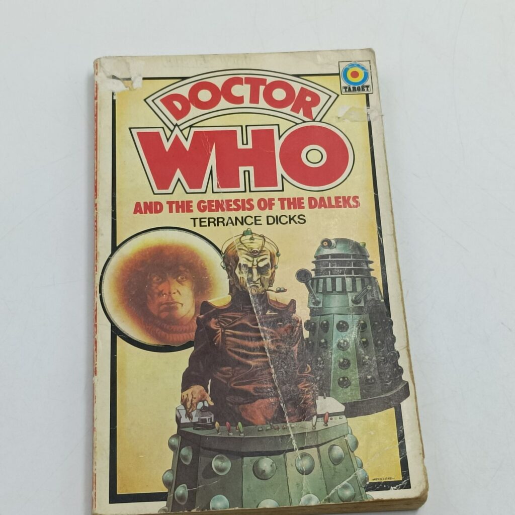 Doctor Who: Genesis of the Daleks (1977) 1st Edition Target Paperback [F] Poor Cover | Image 1