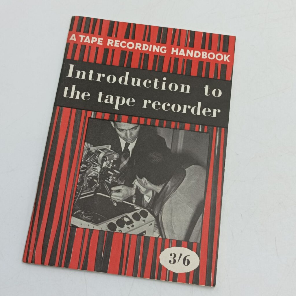 Introduction to the Tape Recorder by Charles Langton (1965) Softback [Ex] Handbook | Image 1
