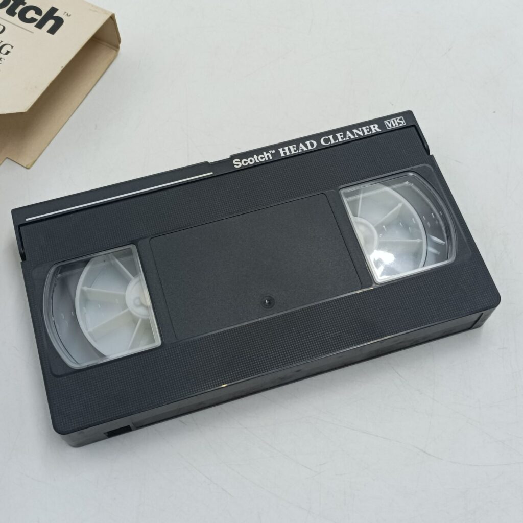 Scotch Head Cleaning Video Cassette (VHS, SVHS) PAL SECAM [G+] Used Once | Image 4