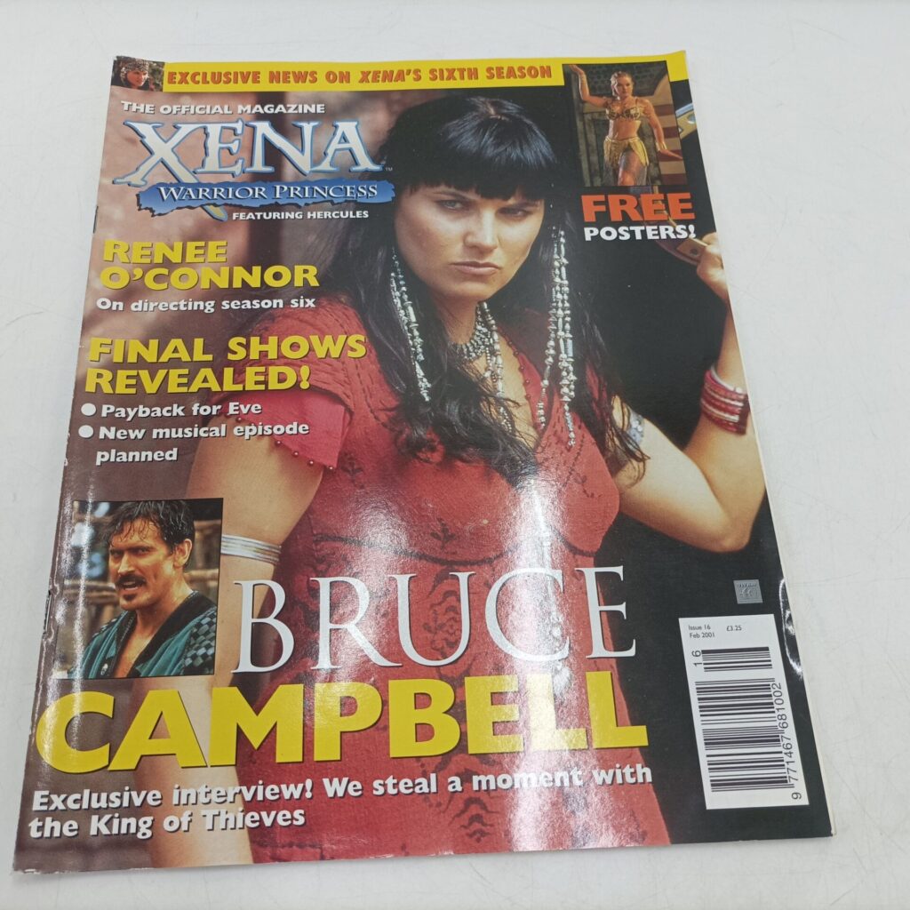 Xena Warrior Princess Official Magazine #16 February, 2001 [G+] Titan | UK Edition | Image 1
