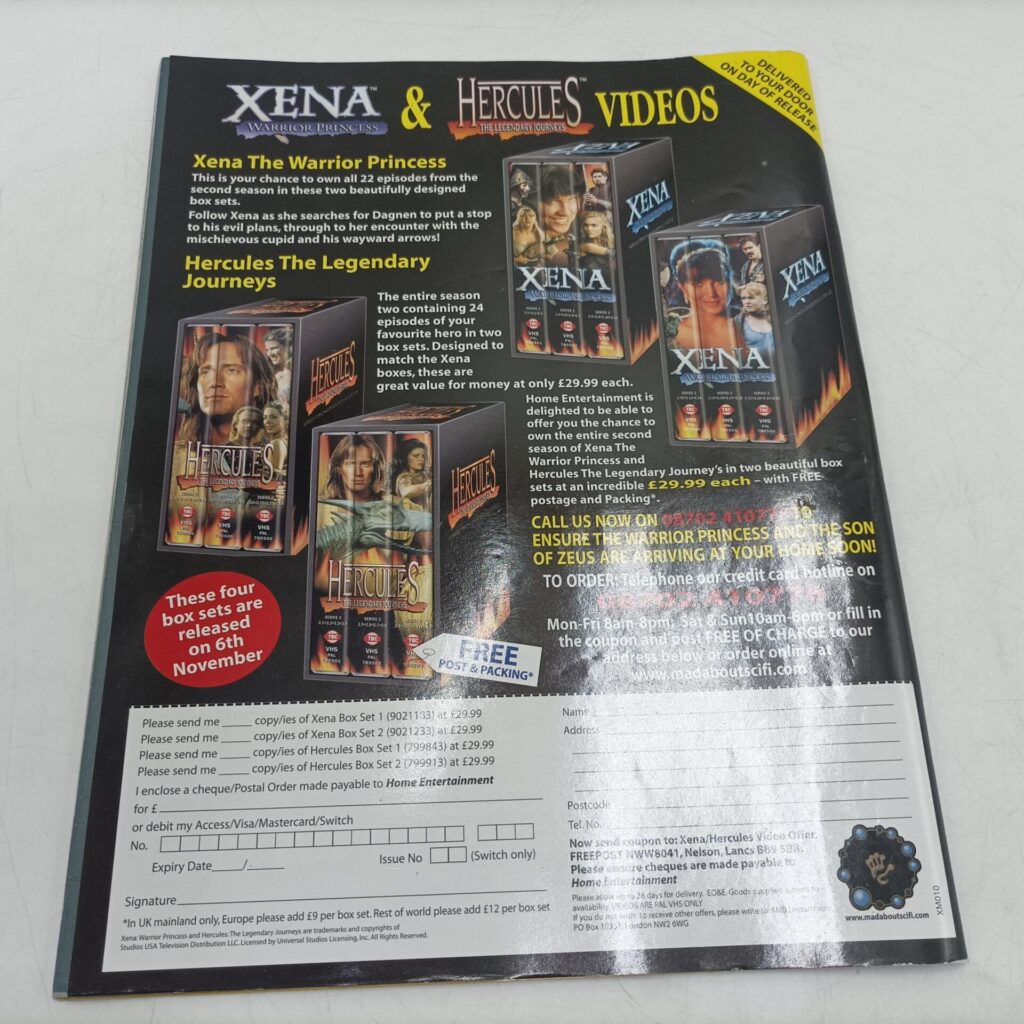 Xena Warrior Princess Official Magazine #16 February, 2001 [G+] Titan | UK Edition | Image 2