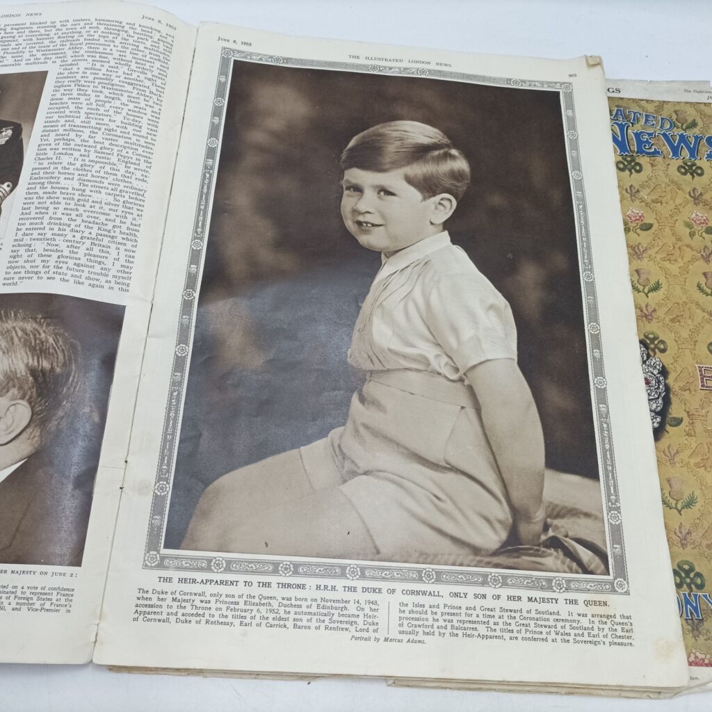 The Illustrated London News: Queen Elizabeth II Coronation Edition June 6th, 1953 (Poor Cover) | Image 7