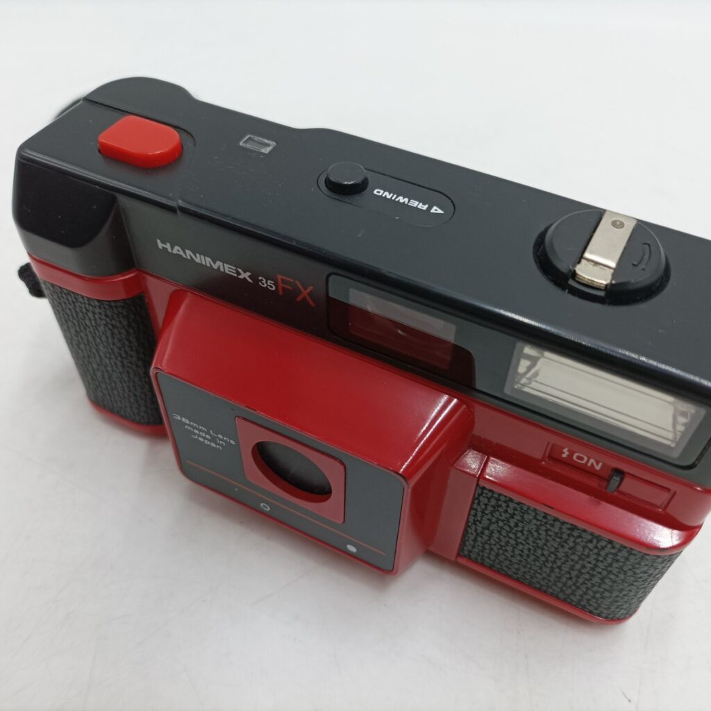 Vintage Hanimex 35FX 35mm Film Camera [G+] Point and Shoot | Red / Black | Image 2