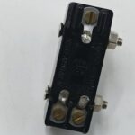 Vintage Pye S147 Black Bakelite Push Botton Switch [g+] Used Solder Tabs | Image 5